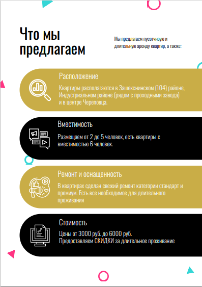 Условия сотрудничества - часть 2